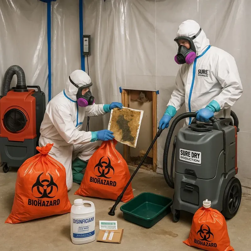 Contaminated Water Handling Protocols process in Uncasville, CT