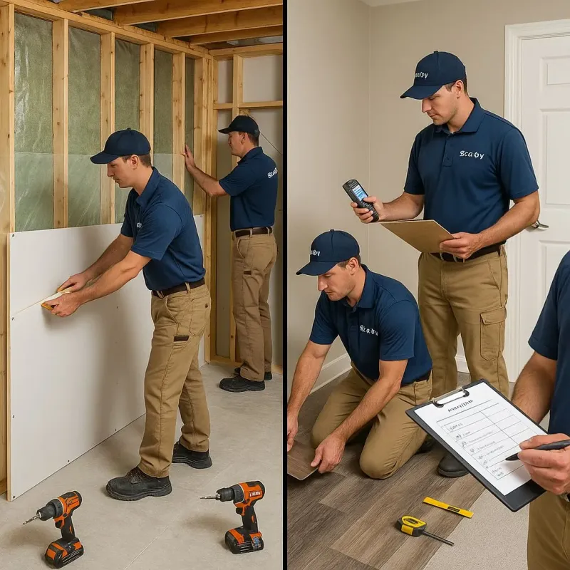 Repairs and Reconstruction process in Uncasville, CT
